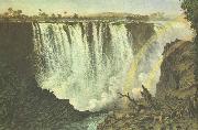 One of Livingstones mainstay ogonblick in Afrika,var da he in November upptackte Victoria autumn in Zambesifloden unknow artist